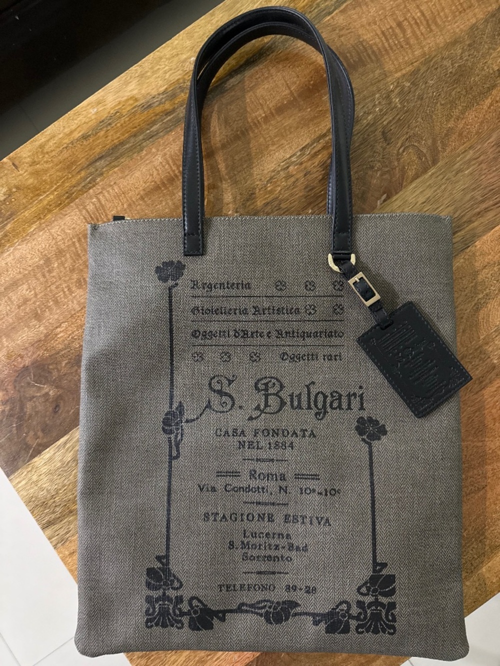 Bulgari Collezione 1910 Tote